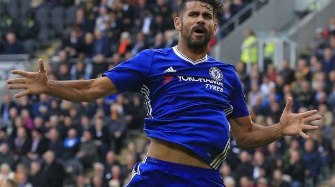 Menangkan Chelsea, Costa Pimpin Top Skor Liga Inggris