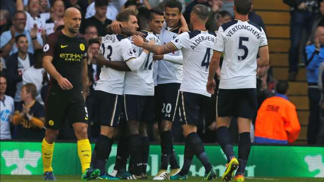 Di Tangan Spurs, City Akhirnya Rasakan Kekalahan Perdana