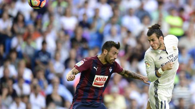 Ditahan Eibar di Bernabeu, Madrid Turun dari Puncak Klasemen