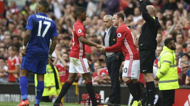 Rooney Sebut Rashford akan Jadi Superstar