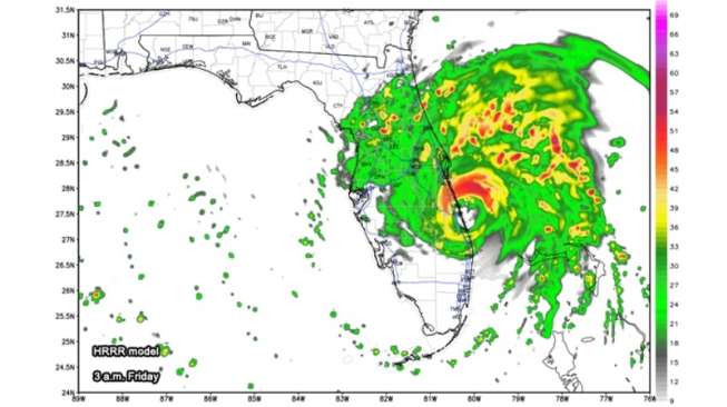 Florida Diancam Badai Dahsyat, Obama Umumkan Keadaan Darurat