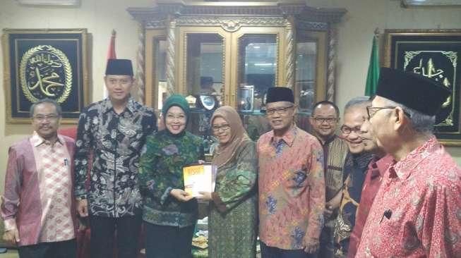 Usai Datangi PBNU, Agus-Sylvi Sambangi PP Muhammadiyah