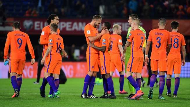 Pesta Gol ke Gawang Belarus, Belanda Akhiri Puasa Kemenangan