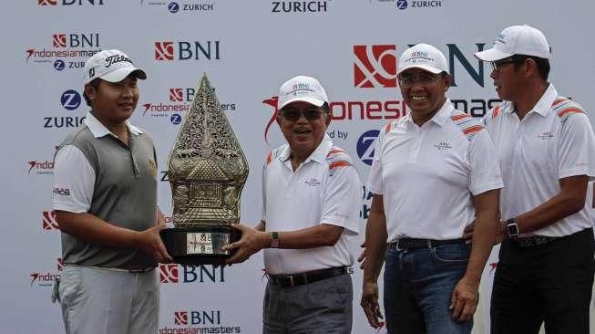 Grand final turnamen golf BNI Indonesian Masters berlangsung di Royale Jakarta Golf Club, Minggu (9/10/2016). [Suara.com/Kurniawan Mas'ud]