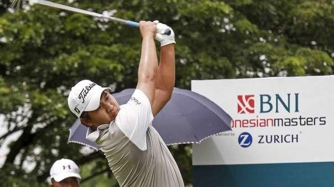 Grand final turnamen golf BNI Indonesian Masters berlangsung di Royale Jakarta Golf Club, Minggu (9/10/2016). [Suara.com/Kurniawan Mas'ud]