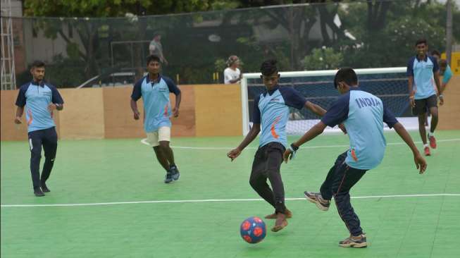 Indonesia dan Lithuania Jadi Juara Bersama "Street Soccer"