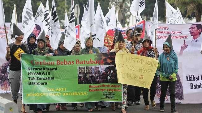 Tolak Bongkar Muat Batu Bara di Cirebon