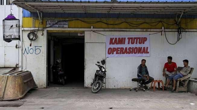 Nelayan Muara Baru Mogok Melaut