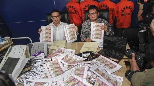 Jaringan tersebut telah mengedarkan uang palsu mencapai Rp2 miliar. 