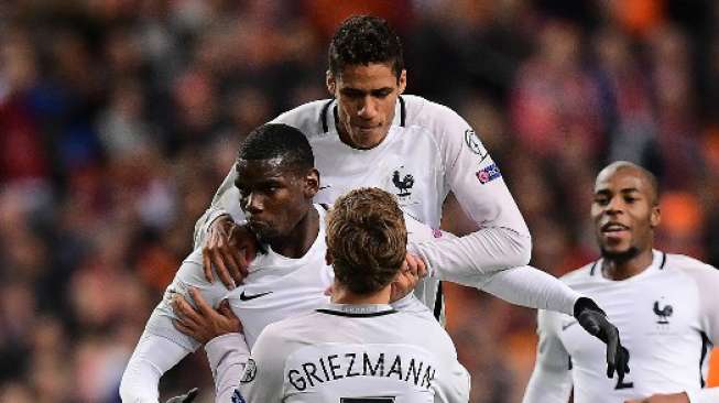 Pogba Cetak Gol, Griezmann: "Dia Akan Jadi Headline"