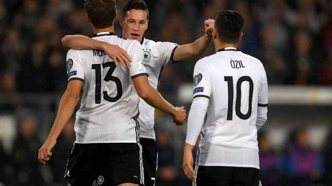 Jerman Gasak Irlandia Utara dengan Dua Gol Tanpa Balas