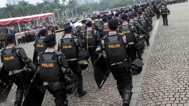 Sebanyak 2800 Personil Polisi Kawal Aksi Demo Ormas Anti Ahok