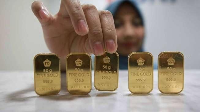 Harga Emas Antam Awal Pekan Ini Masih di Rp 984.000/Gram