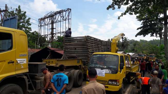 Jembatan Darurat Pangandaran Akan Selesai dalam Dua Minggu