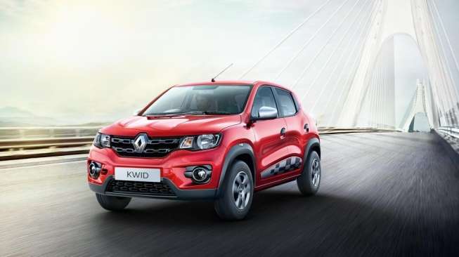 Renault Kwid, mobil mini-crossover yang dipasarkan di India (renault.co.id/Suara.com).