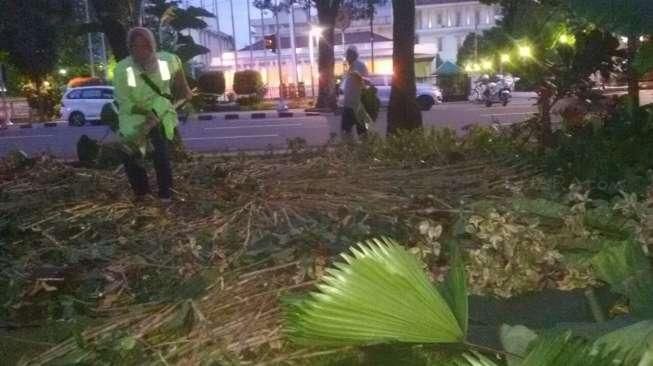 Taman Rusak Akibat Demo Ormas, Ini Reaksi Djarot