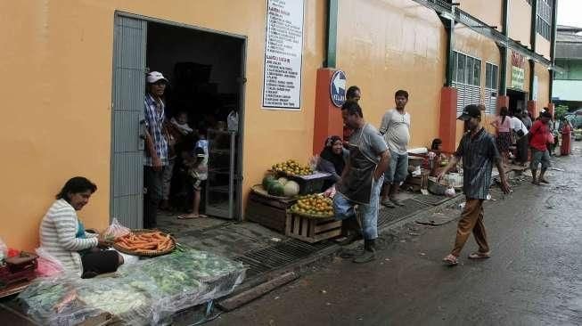 Aktivitas di TPS Pasar Rumput