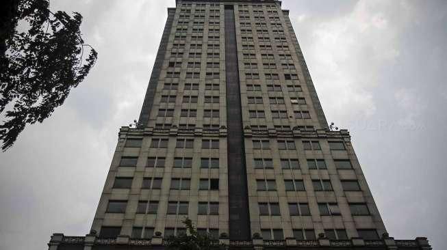 Gedung Menara Saidah di Jalan MT Haryono, Jakarta, Selasa (18/10).