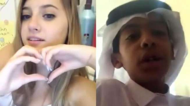 Apa Kabar Abu Sin, Remaja Saudi Teman 'Chat' Cewek Seksi Amerika?