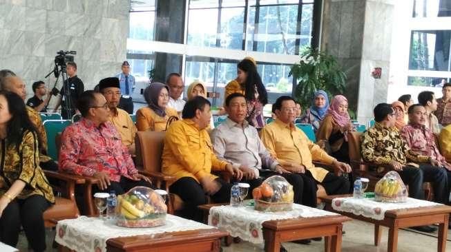 Hadiri Ultah Fraksi Hanura di DPR, Ini Pesan Wiranto