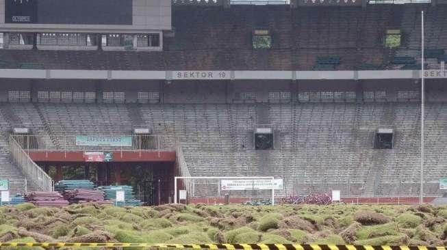 Stadion GBK Mulai Bebenah