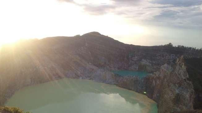 Danau Kelimutu, Ende, Flores, NTT [suara.com/Rizka Chaerani]