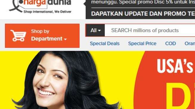 Hargadunia.com Janjikan Produk Impor dengan Harga Termurah