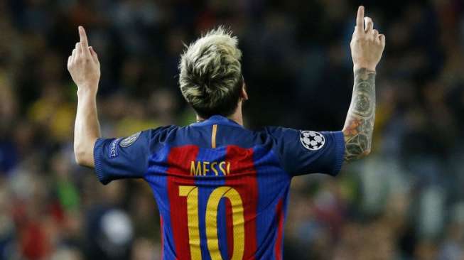 Barca Sukses Hantam City, Luis Enrique: Messi Penentu