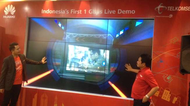 Telkomsel Gandeng Huawei Uji Coba Teknologi 1Gbps