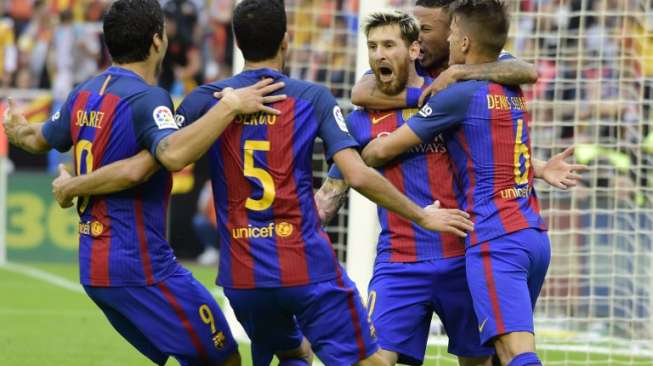 Bungkam Valencia, Messi Kembali Jadi Penentu Kemenangan Barca