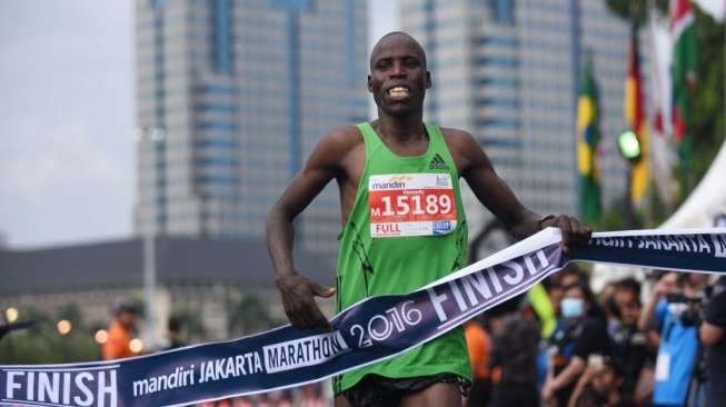 Dominasi Atlet Kenya Tak Terbendung di Jakarta Marathon 2016