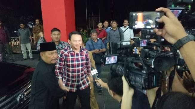 Ahok Susul Rapat PDIP, Ingin Dengar Strategi Tempur