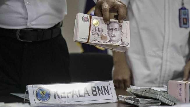 BNN Ungkap Hasil Kejahatan Narkotika Rp2,7 Triliun