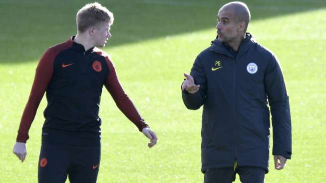 City Diasuh Guardiola, De Bruyne Makin Betah