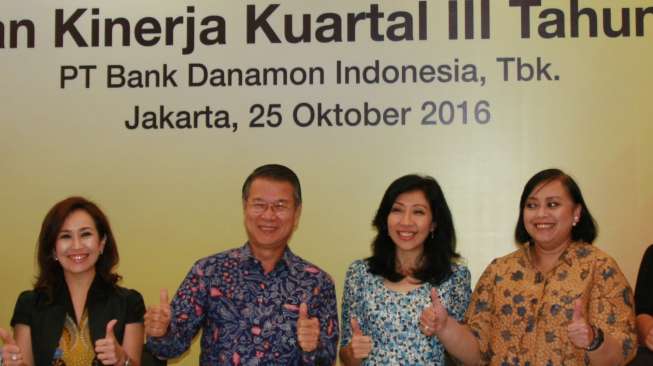 Penyaluran Kredit Bank Danamon Turun 9 Persen di Q3 2016