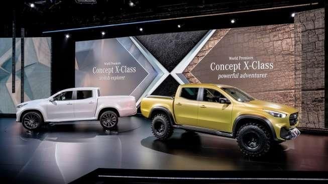 Mercedes Perlihatkan X-Class Concept, Saudara Nissan Navara