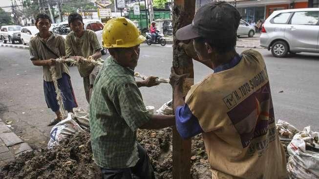 Upah Buruh Tani dan Buruh Bangunan Cuma Naik Rp50.079