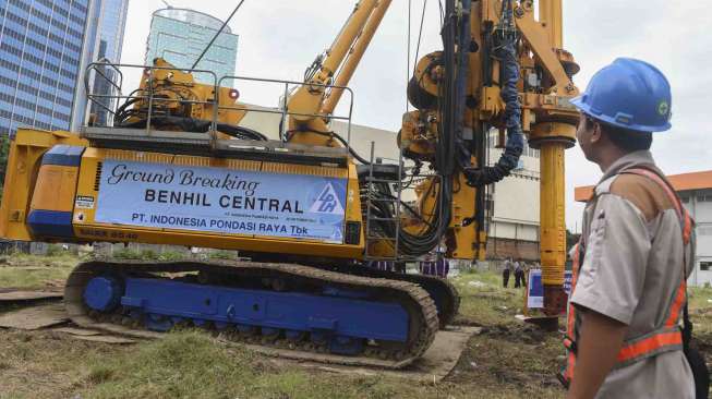 Groundbreaking Pasar Bendungan Hilir