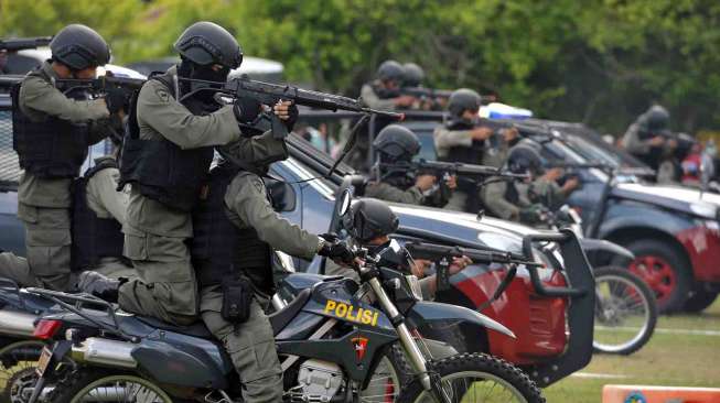 3.000 Polisi Bali Jaga Sidang Interpol