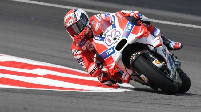 Dovizioso Kalahkan Rossi untuk Rebut "Pole Position" GP Malaysia