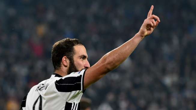 Higuain Paksa Napoli Telan Kekalahan di Juventus Stadium