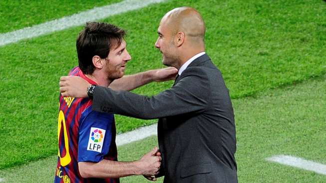 Messi: Di Tangan Pep, City Bakal Lebih Berbahaya