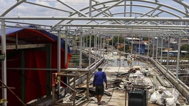 JPO Stasiun Tanah Abang Habiskan 40 Miliar