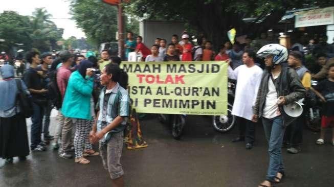 Ahok Dicegat 5 Orang di Lenteng Agung, Wartawan Diteriaki Bayaran