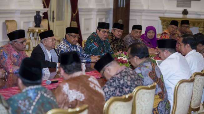 Jokowi menegaskan tidak akan mengintervensi kepolisian.