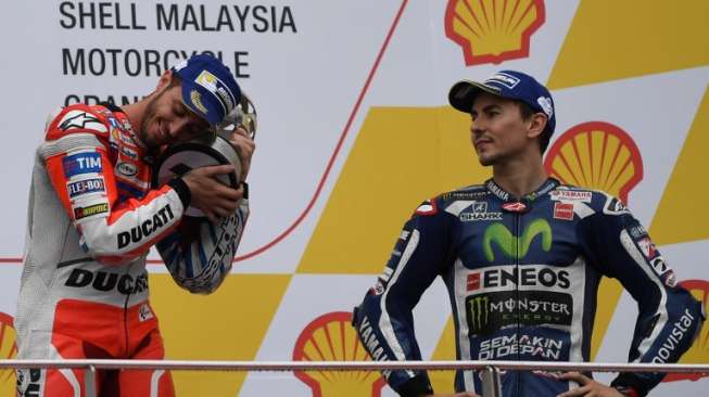 Bukan Hanya Rossi dan Marquez, Lorenzo Juga Waspadai Dovizioso