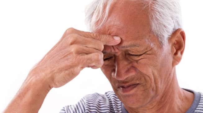 Ilustrasi orang tua menderita demensia (shutterstock)