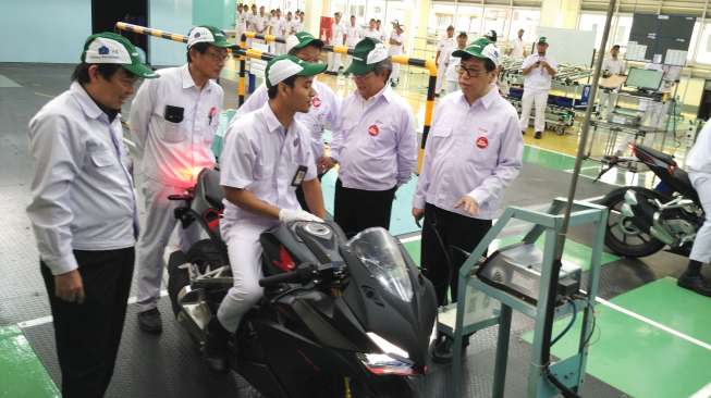 Ada Motor Baru, Honda Targetkan Ekspor Naik 40 Persen di 2018