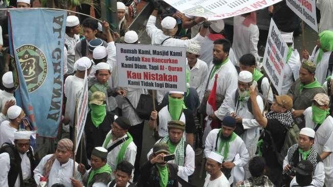 Konsentrasi Massa di Masjid Istiqlal