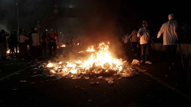 Polisi Tangkis Tuduhan Bubarkan Pendemo Pakai Peluru Karet